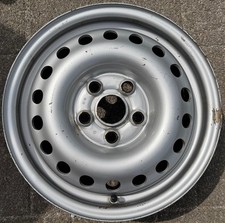 1 X STAHLFELGE 15" FELGE VW BUS T4 IV 6x15 ET55 TRANSPORTER FREIHAUS