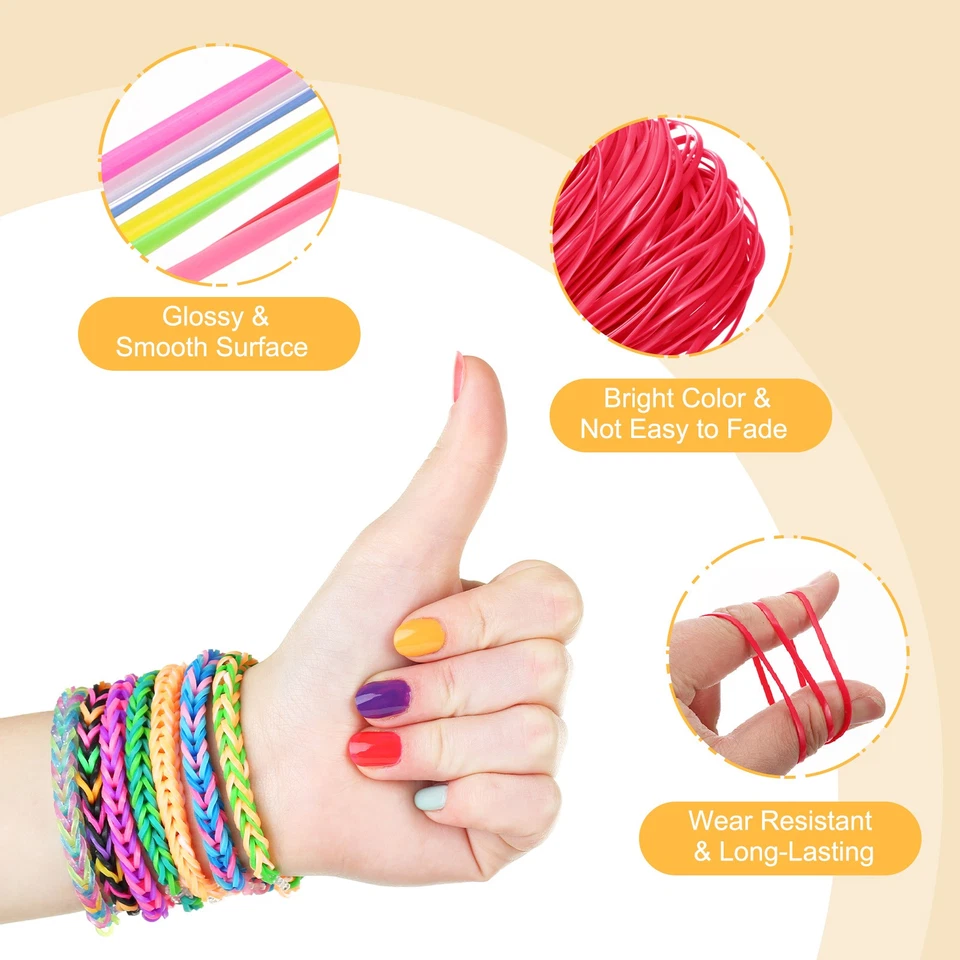 100pcs Plastic Landyard String, 1m Gimp Boondoggle Cord for Crafts, Red - Image 4 of 4