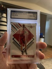 TCG 10 2024-25 Panini NBA Hoops Tribute Yao Ming #298 Premium Silver Prizm