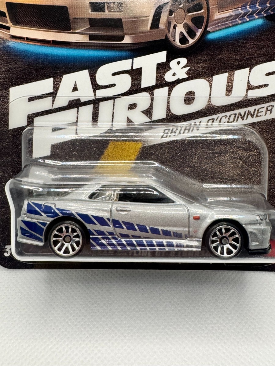 Hot Wheels - Fast & Furious Silver Series - Toyota Supra & Nissan