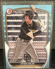 2023 Bowman Draft - Ethan Salas #BD-1 Sky Blue /499 (RC)