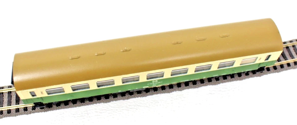VEB Schicht H0 28-15 298-0 DR Rekowagen 2. Klasse - ca. 21,7 cm HO H0 1:87 - Bild 4 von 4