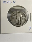 Quarter 1924 D F/F