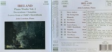 John Ireland Piano Works, vols. 1-2 John Lenehan . 2CDs