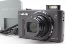 NEAR MINT IN BOX Canon PowerShot SX610 HS 20.2MP Digital Camera Black From JAPAN