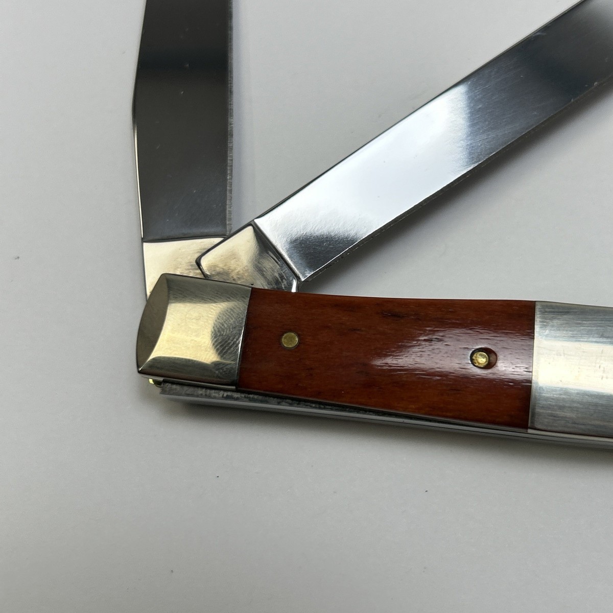 希少　激レア　KUTE102 FM 1989 カリフォルニア　スチールケース Case XX Lane Frost World Champion Bull Rider Wood Cross Folding