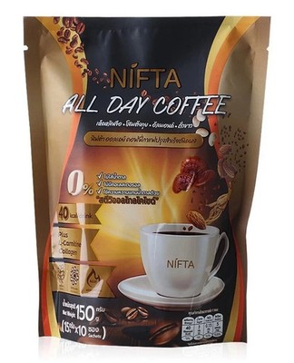 Nifta All Day Kaffee Abnehmen Arabica Kollagen Kalorienarm Intensiv 10 Beutel