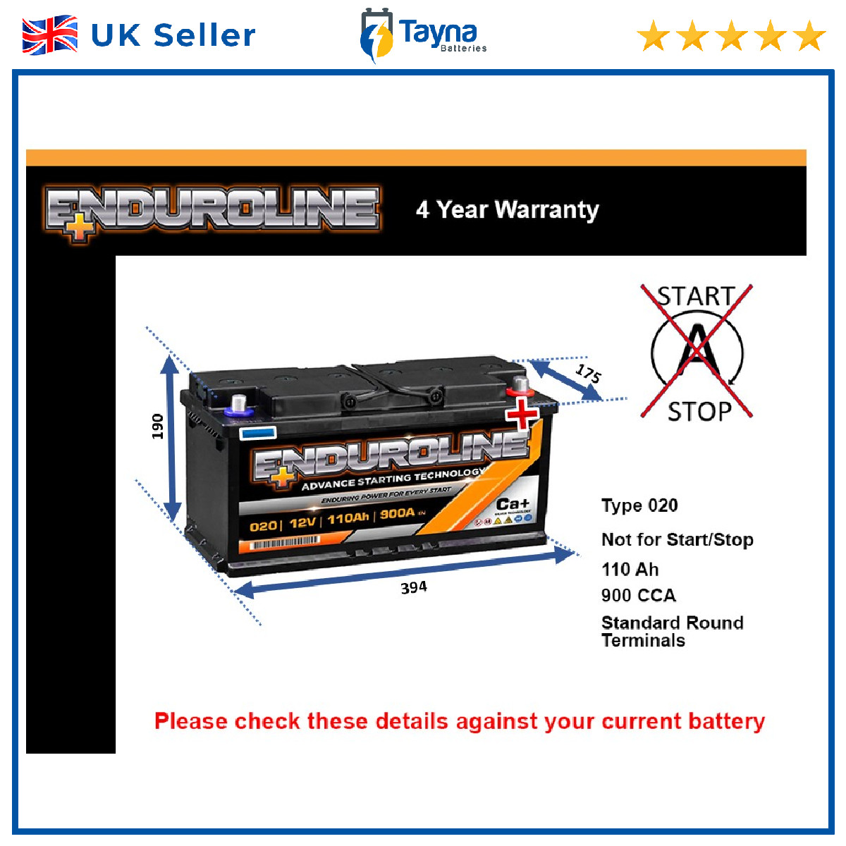 Battery fits AUDI RS5 RS4 A4 Allroad A7 S8 RS6 S6 A6 Allroad S4 020 New