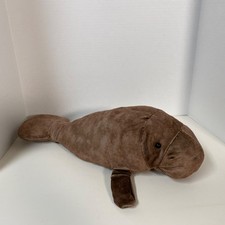 Folkmanis Manatee Hand Puppet 21"   Very Nice Condition