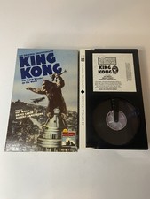 The Original Uncut Version - King Kong Beta Betamax Tape, 1985  Not VHS Tape 