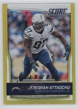 2016 Score Jumbo Gold Zone 73/99 Jeremiah Attaochu #269 r0m