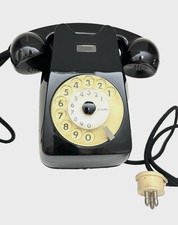 TELEFONO FISSO A PARETE DISCO COMBINATORE SIP S62 SIEMENS AUSIO RIVERNICATO NERA