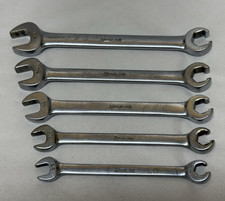 Usa Snap-on 5 Pc Open End Flare Nut Line Wrench Set Sae 38 To 58 Rxs605