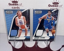 Brady Manek & Johnny Juzang Patch 2022 Panini Chronicles Draft Picks Both GREEN!