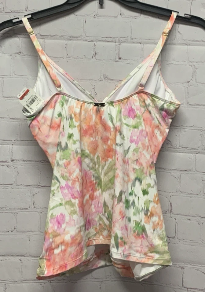 Regata Lauren Ralph Lauren tamanho 10 estampa floral nova - Imagem 3 de 4