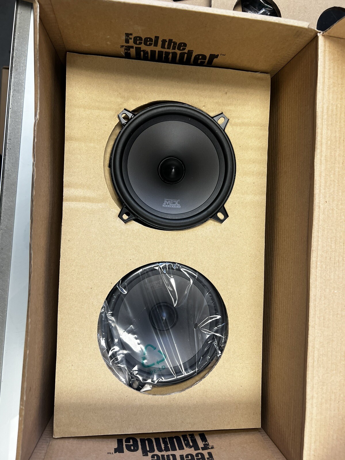 Pair MTX THUNDER51 5.25" 360w Car Audio Component Speakers/Multi-Mount Tweeters