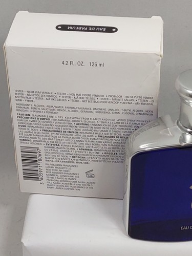 Polo Ralph Lauren "Deep Blue" 4.2 oz Eau De Parfum Cologne for Men - Picture 6 of 6