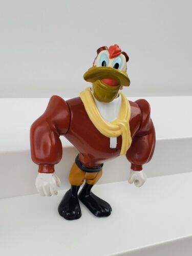 Vintage Disney Darkwing Duck Launchpad McQuack 4" Action Figure Playmates 1991 - Picture 4 of 9