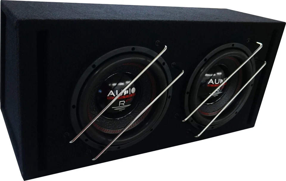 Audio System R 10 EVO BR-2 25 cm Subwoofer 800W 2 x 2 Ohm Bassreflex Gehäuse - Bild 1 von 1