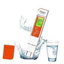 New 4 in 1 TDS Meter - TDS EC & Temperature(°C,°F) Meter,Accurate & Reliable Dig
