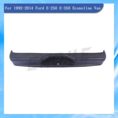 NEW Black Rear Step Bumper Assembly For 1992-2014 Ford Econoline Van
