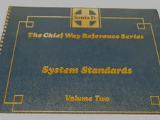 Railroad Book,"Santa Fe-System Standards-Vol 3",trackside items,Rndhse,etc (JC)