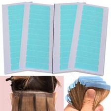 Double Sided Adhesive Blue Tape FOR Tape In Remy Hair Extensions 100PCS 60PCS US