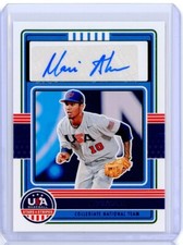 2023 Panini USA Stars & Stripes MAUI AHUNA Blue Foil AUTO Autograph RC SP