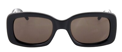 Vintage GUCCI GG2407/S 807 51mm Thick Black GG Sunglasses Italy