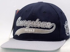 Vintage Georgetown Hoyas Snapback Hat Starter Team Script 2-Tone GH5066