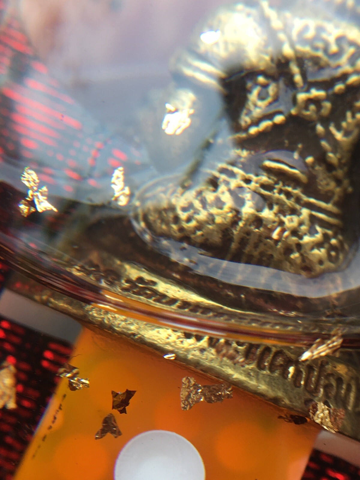 Kuman Thong In Oil Gamble Thai Amulet Fetish Talisman Charm Protection