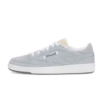 100073318 JJJJound × Reebok Club C 85 Cold Grey White Space Grey (Herren)