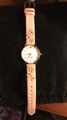 kate spade Floral Mother-of-Pearl Dial Watch with Blush Strap NWT Kate Spade NY Metro Multicolored Floral Mother of Pearl  main image 2
