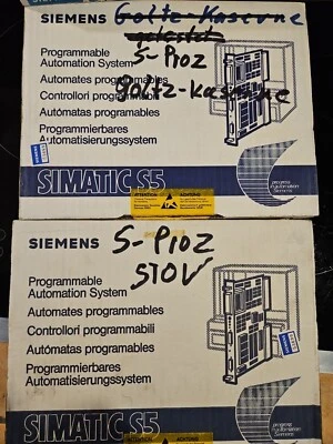 Siemens 6ES5921-3UA12 SIMATIC S5, CPU 921 CENTRAL CONTROLLER MODULE F. CC 135U — PLCs