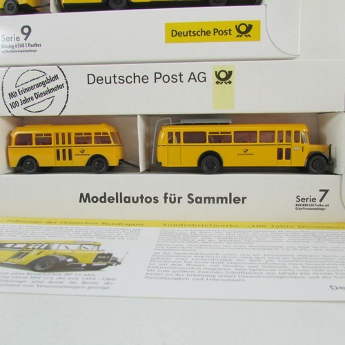 Brekina Deutsche Post PMS Serie 7 Serie 9 MAN MKN 630 Orion Büssing Magirus - Bild 5 von 6
