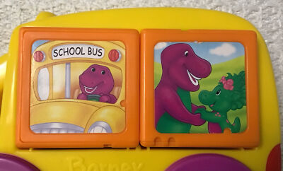 Mattel Barney the Dinosaur MUSICAL MATCH-UP Bus - 94468, Matching