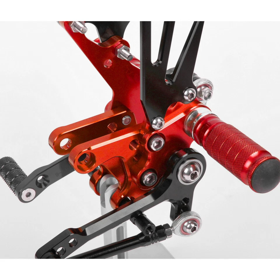 For Suzuki GSXR600/750 1997-2005 GSXR1000 2001-2004 Rear Brake Footpeg Set US Foto 2 de 4