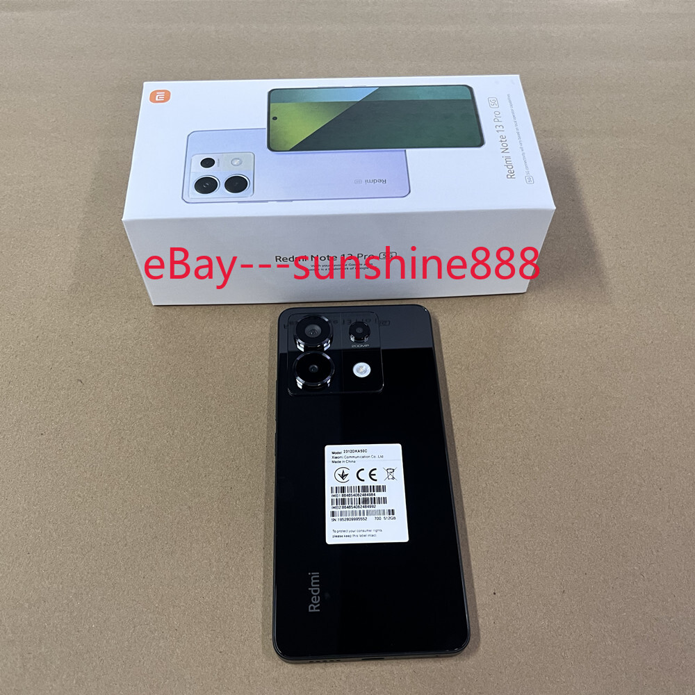Xiaomi Redmi Note 13 Pro 5G 128/256/512GB 200MP TripleCamera Dual