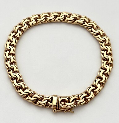 MEN'S BYZATINE BRACELET 14K GOLD, GR, APPRAISED