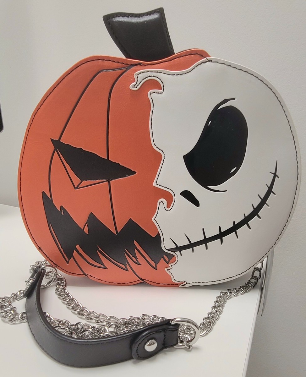 New Disney Nightmare Before Christmas Jack Pumpkin Split Glow