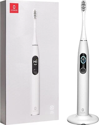 Oclean X Smart Electric Toothbrush Whitening Anti-Mould Design IPX7 White