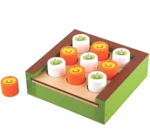 NEW Home Depot Kids DIY Workshop Kit Pumpkin Tic Tac Toe Game W/ Pin Nov 2024