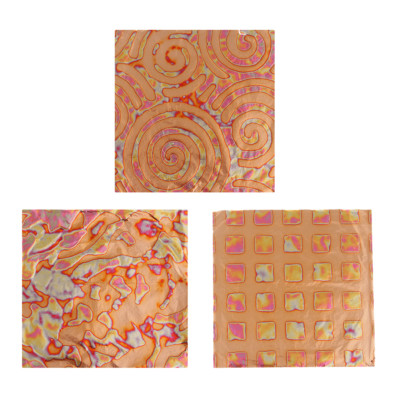 25 Blatt Blatt Blattgoldimitat Folienpapier zum Vergolden Basteln Nailart
