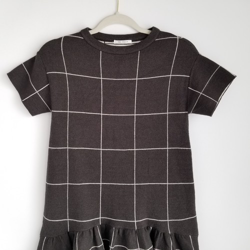Zara Knitwear Winter Fancy Collection Dress Girls 10 Short Sleeve Pleated Skirt - Picture 2 of 6