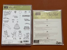 Stampin' Up Stamp Set with Co-ordinating Framelits New 