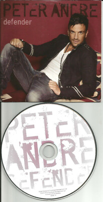 PETER ANDRE Defender RARE CARDED SLEEV Made in EUROPE CD Single USA seller 2010
