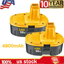 18V for Dewalt XRP Battery DC9096-2 DC9098 DC9099 DW9096 DC9096 brand New 2Pack