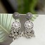 Vintage Gold Silver Tassel Bells Drop Gypsy Retro Jhumka Ethnic - Foto 4