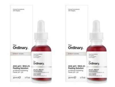 The Ordinary AHA 30% + BHA 2% Peeling Solution 2x30ml