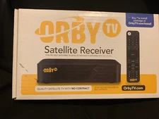 Orby KSTB2095 TV Satellite Receiver - Black - NEW OPEN box